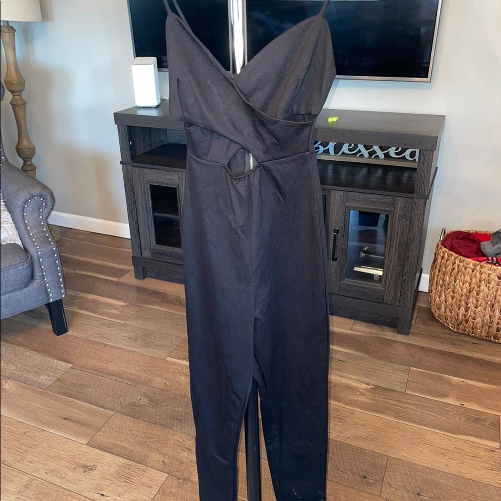 Black jumpsuit